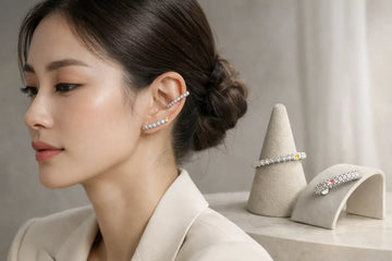 無耳洞美學：aura linear 與 continuum pavé 耳夾穿搭