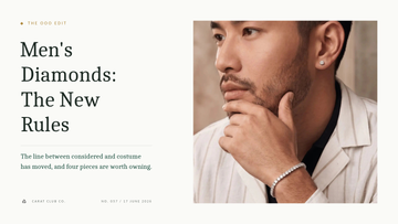 Men's Diamonds: The New Rules The OOO Edit cover, Carat Club Co.
