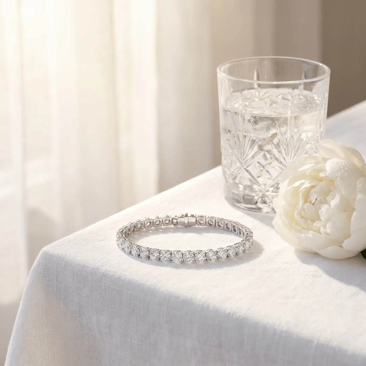 0.05 - 1ct Lab-Grown Diamond Tennis Bracelet | D Color VS1 | Carat Club Co. Carat Club Co. Bracelet m3s0x4-xe.myshopify.com tennis-bracelet