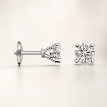 Essential Diamond Solitaire Studs Carat Club Co. Stud Carat Club Co. essential-diamond-solitaire-studs