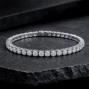 MEN Lab-Grown Diamond Tennis Bracelet | D Color VVS2 Carat Club Co. Bracelet Carat Club Co. 0-05-1ct-lab-grown-diamond-tennis-bracelet-d-color-vs1-3-25-35ctw-copy    