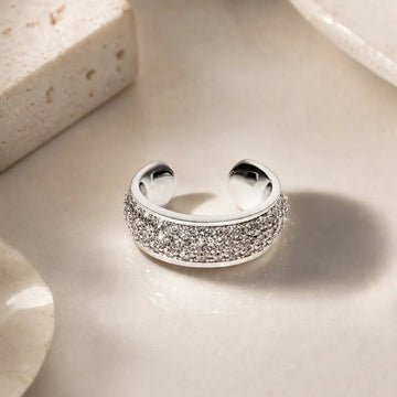 The Continuum Pavé Ear Cuff Carat Club Co. Bracelet Carat Club Co. 1ct-the-token-diamond-cord-bracelet-d-color-vvs2-igi-certified-copy    