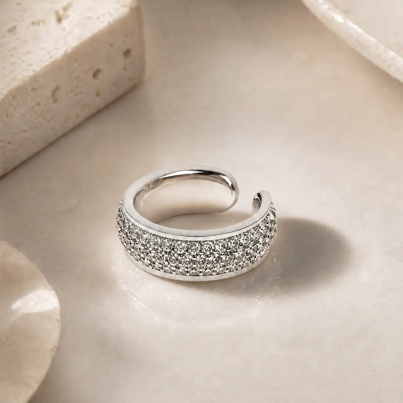 The Continuum Pavé Ear Cuff Carat Club Co. Bracelet Carat Club Co. 1ct-the-token-diamond-cord-bracelet-d-color-vvs2-igi-certified-copy    