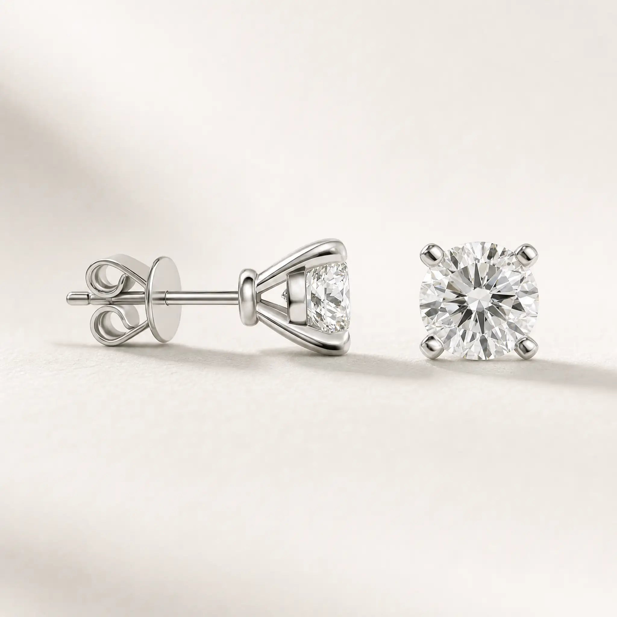Origin Diamond Solitaire Studs Carat Club Co. Stud Carat Club Co. 1ctstud    