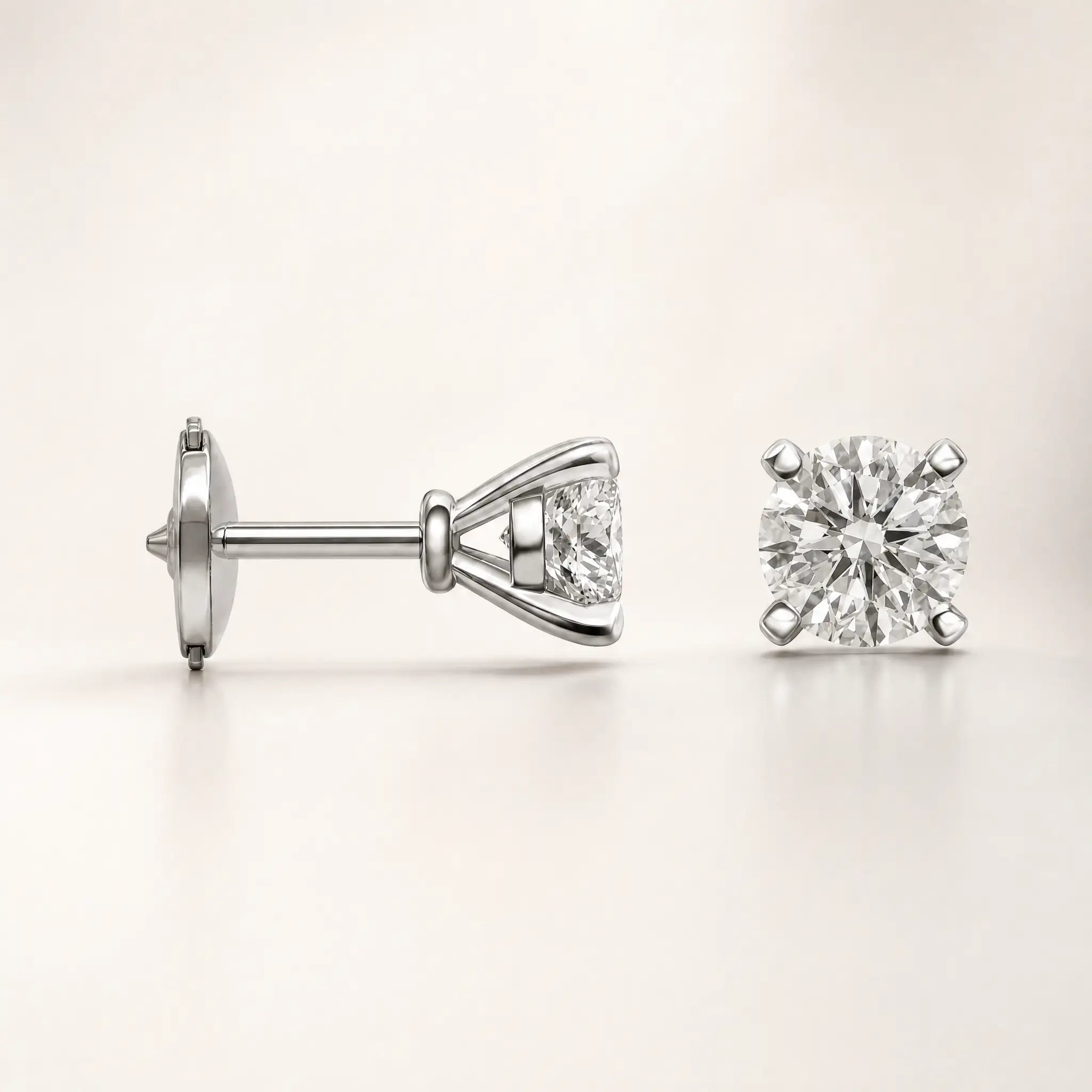 Essential Diamond Solitaire Studs Carat Club Co. Stud Carat Club Co. 1ctstudigi    
